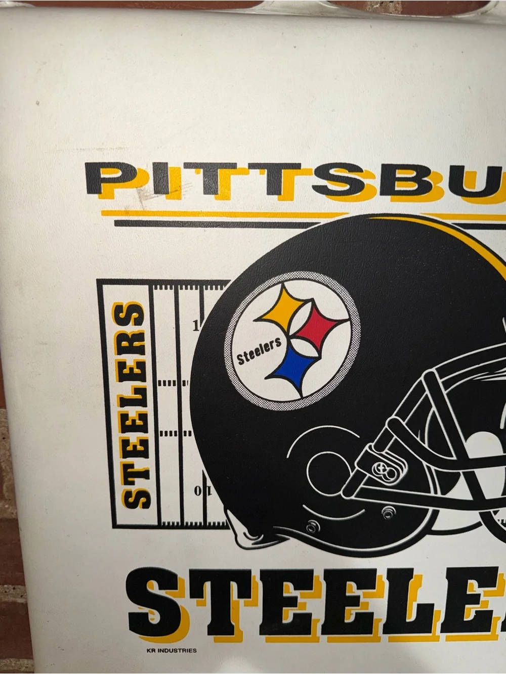 1996 Pittsburgh Steelers KR Industries Stadium Seat Bottom Cushion